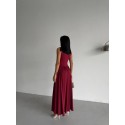 209485 BORDO KLEID
