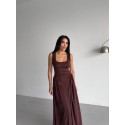 209486 KAHVE ELBİSE