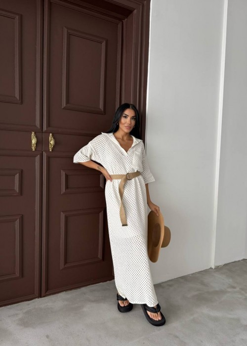 209513 WHITE DRESS KNITWEAR