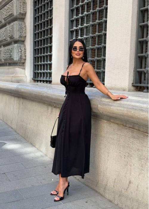 209520 BLACK DRESS