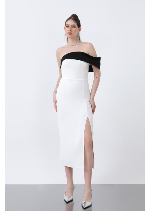 209552 WEISS COCKRAİLKLEİD