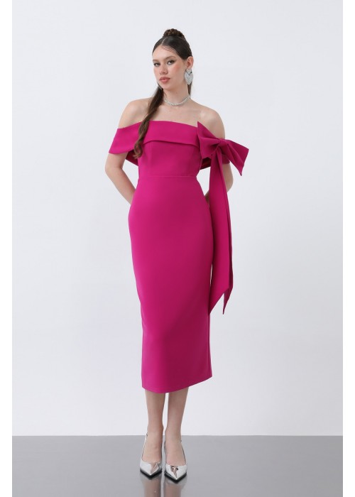 209554 ROSA COCKRAİLKLEİD