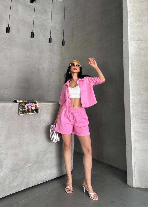 209566 PINK SUİT Denim