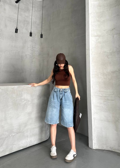 209571 BLUE SHORTS Denim