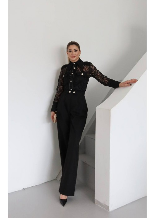 209674 SCHWARZ COCKRAİLKLEİD DAMENANZUG