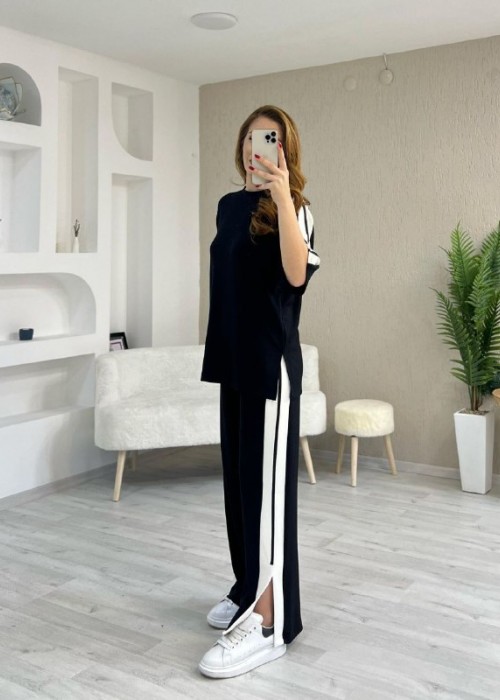 209732 SİYAH TAKIM MODAL KUMAŞ