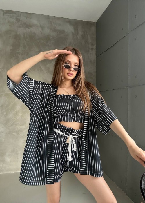 209821 SİYAH TAKIM JESSİCA KUMAŞ