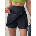 209839 BLACK SKIRT SHORTS