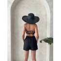 209855 BLACK SKIRT SHORTS