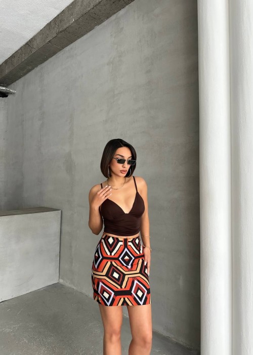 209861 PATTERNED SKIRT
