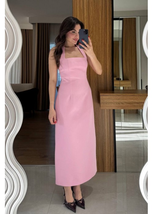 209938 PEMBE ELBİSE