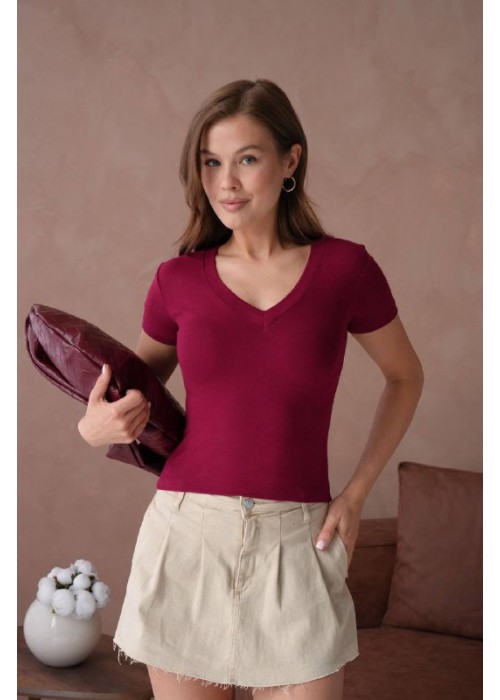 209953 BORDO T SHIRT 100% Baumwolle