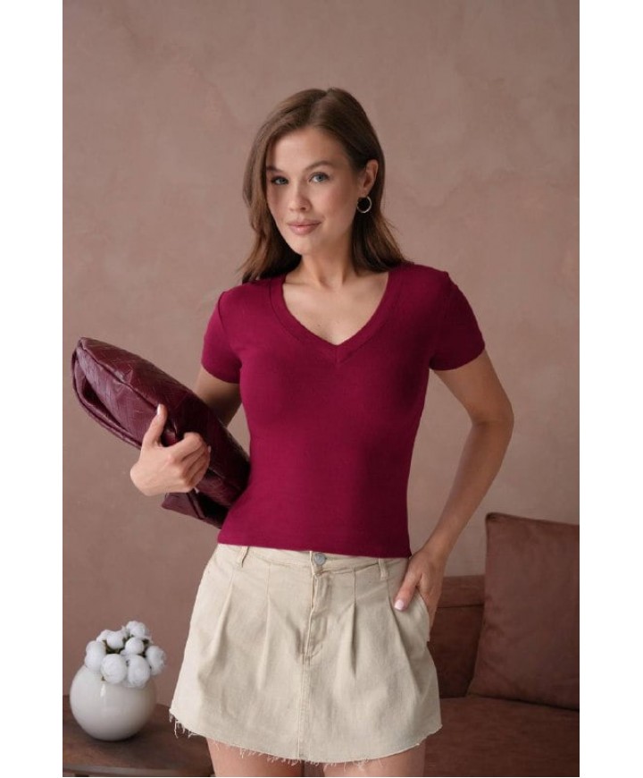 209953 BORDO T SHIRT 100 % Cotton