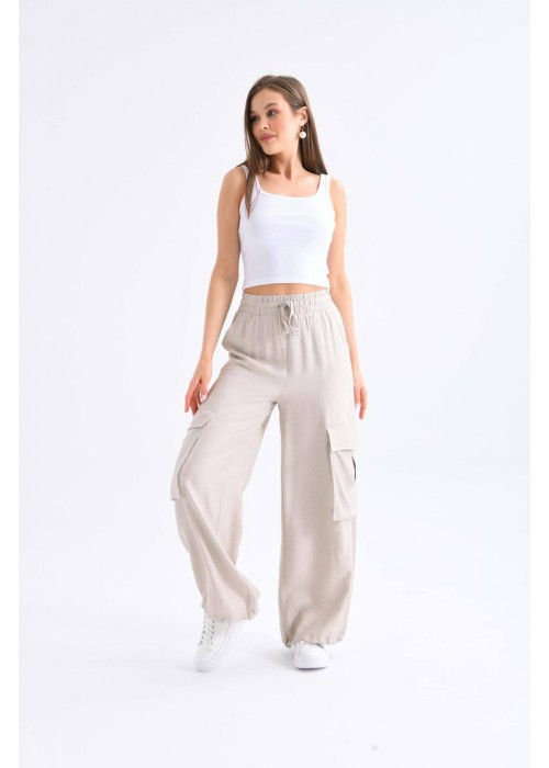209958 CREAM TROUSERS