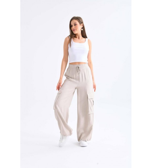 209958 CREAM TROUSERS