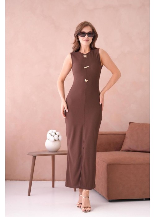 209961 COFFEE DRESS