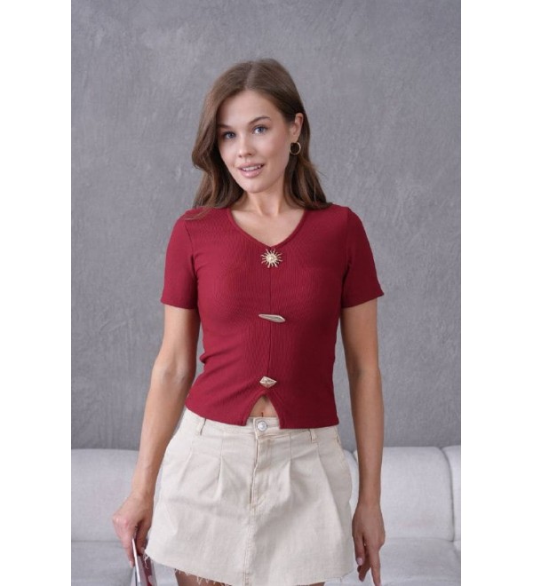 209964 BORDO BLOUSE