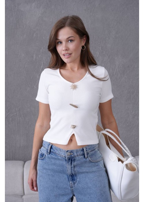 209965 WHITE BLOUSE