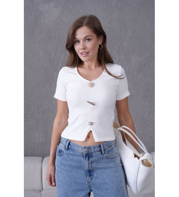 209965 WHITE BLOUSE