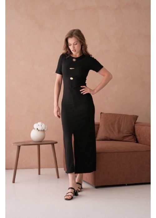 209969 BLACK DRESS