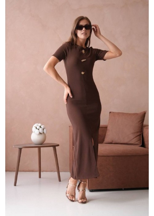 209972 COFFEE DRESS