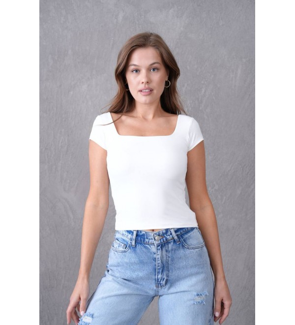 209984 BEYAZ TSHIRT % 100 COTTON