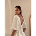 210074 KREM ELBİSE