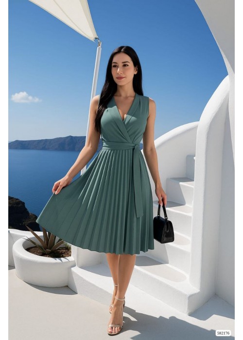 210089 COLORED DRESS SCUBA CREP