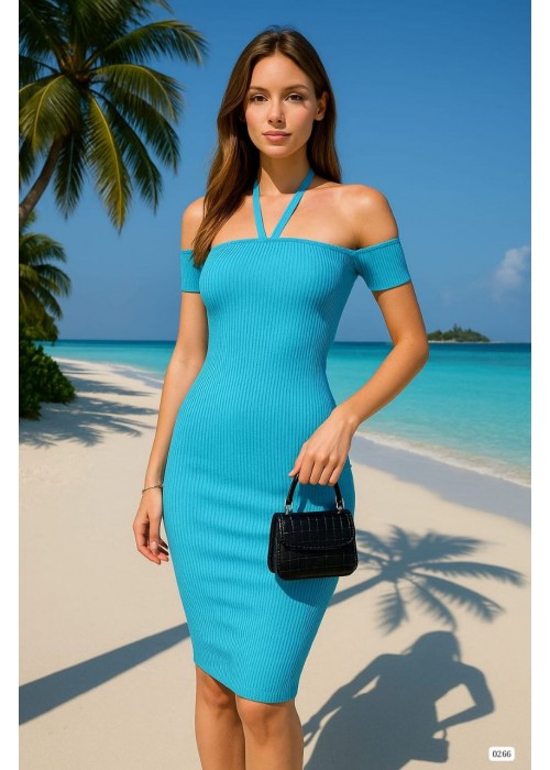 210093 BLUE DRESS KNITWEAR