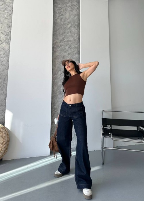 210102 NAVY BLUE JEANS Denim