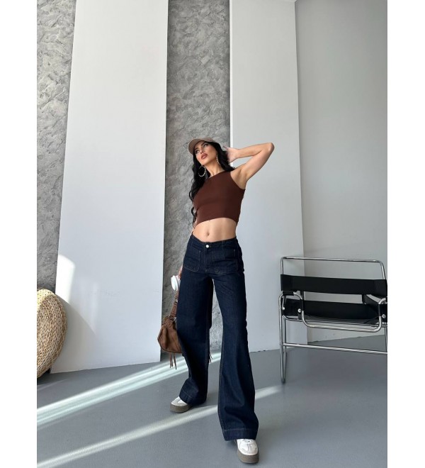 210102 NAVY BLUE JEANS Denim