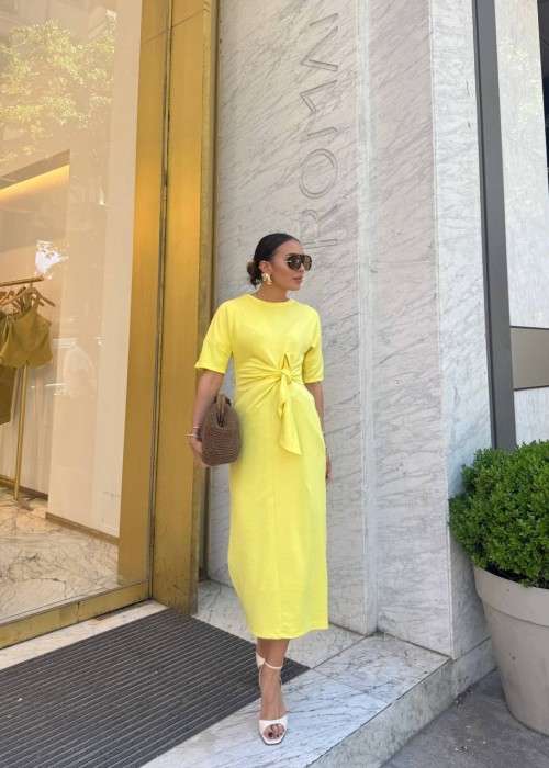 210110 YELLOW DRESS
