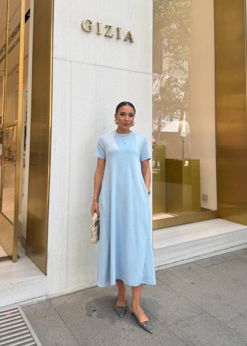 210124 BLUE DRESS