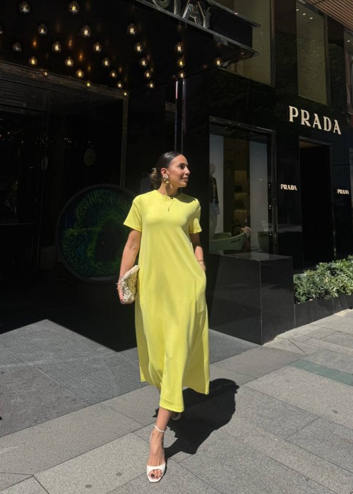 210125 YELLOW DRESS