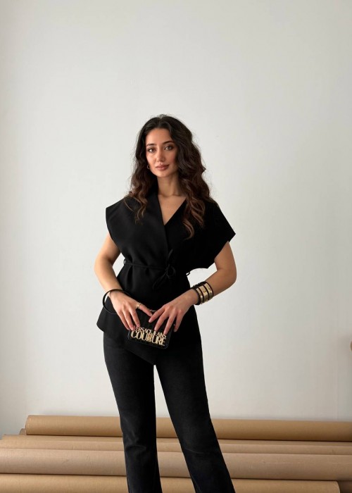 210139 BLACK BLOUSE