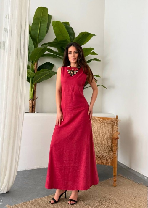 210142 RED DRESS