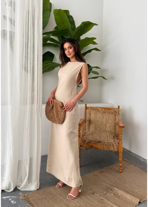 210148 CREAM DRESS
