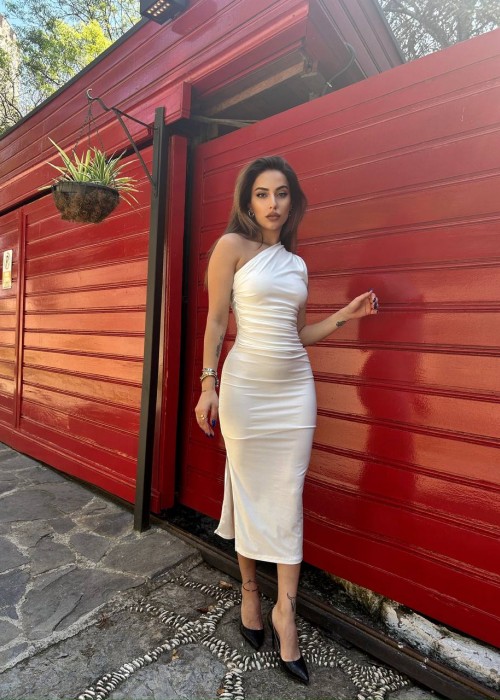210169 ECRU DRESS