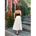 210173 CREAM SKIRT