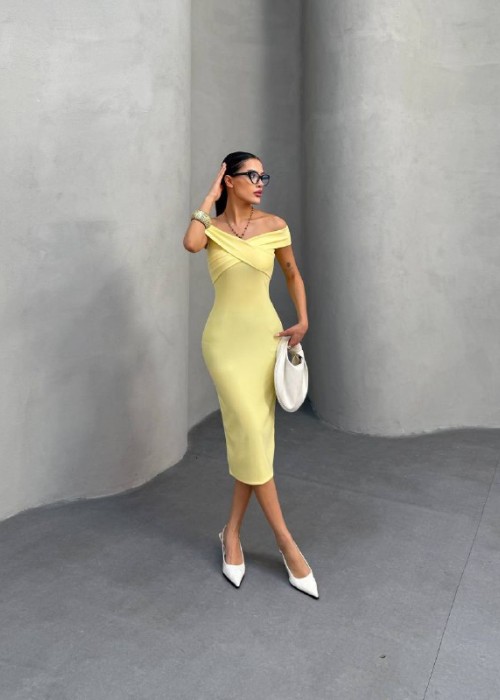 210177 YELLOW DRESS