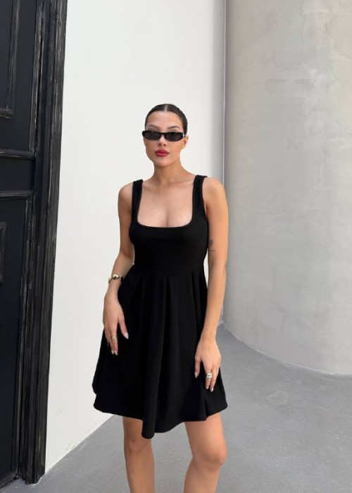 210179 BLACK DRESS