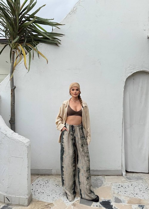 210221 PATTERNED TROUSERS