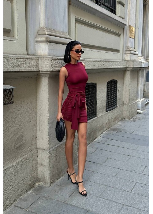 210256 BORDO ELBİSE