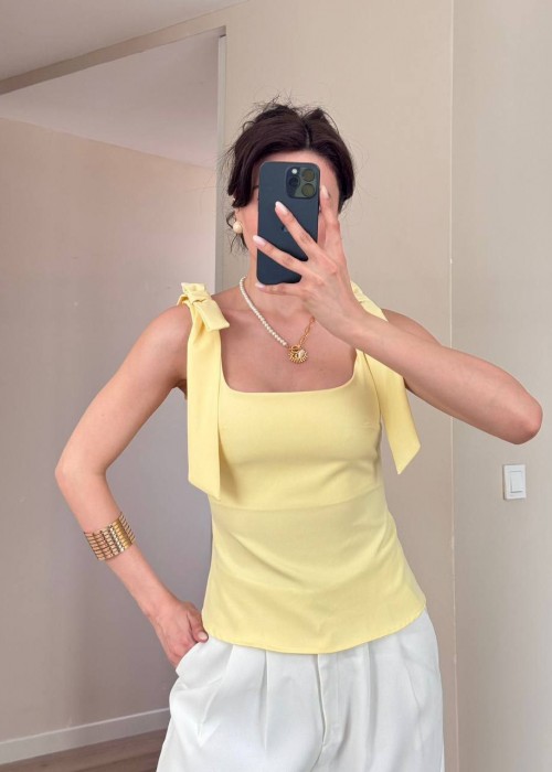 210332 YELLOW BLOUSE