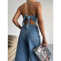 210340 BLUE BLOUSE Denim