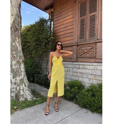 210350 SARI ELBİSE K...