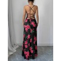 210398 DESENLİ ELBİSE LYCRA