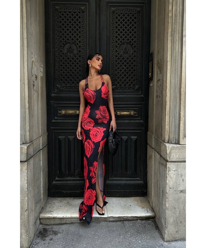 210410 DESENLİ ELBİSE LYCRA