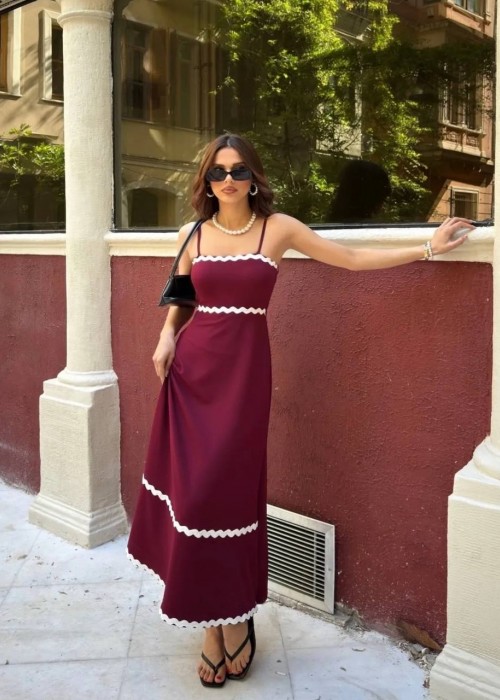 210426 BORDO ELBİSE