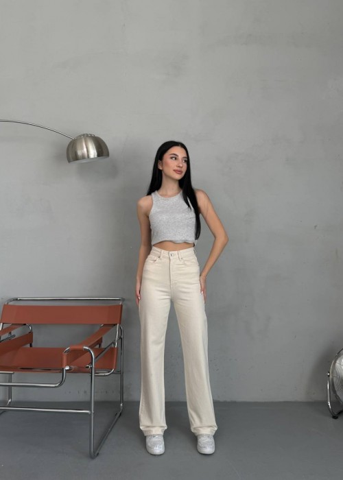 210445 CREAM JEANS Denim